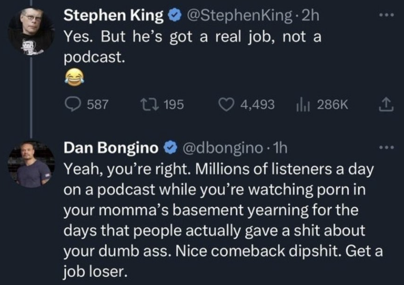 川普提拔前特勤局特工 Bongino 出任 FBI 處長，恐怖大師史蒂芬金也怕？刪除過去互相飆罵發文？